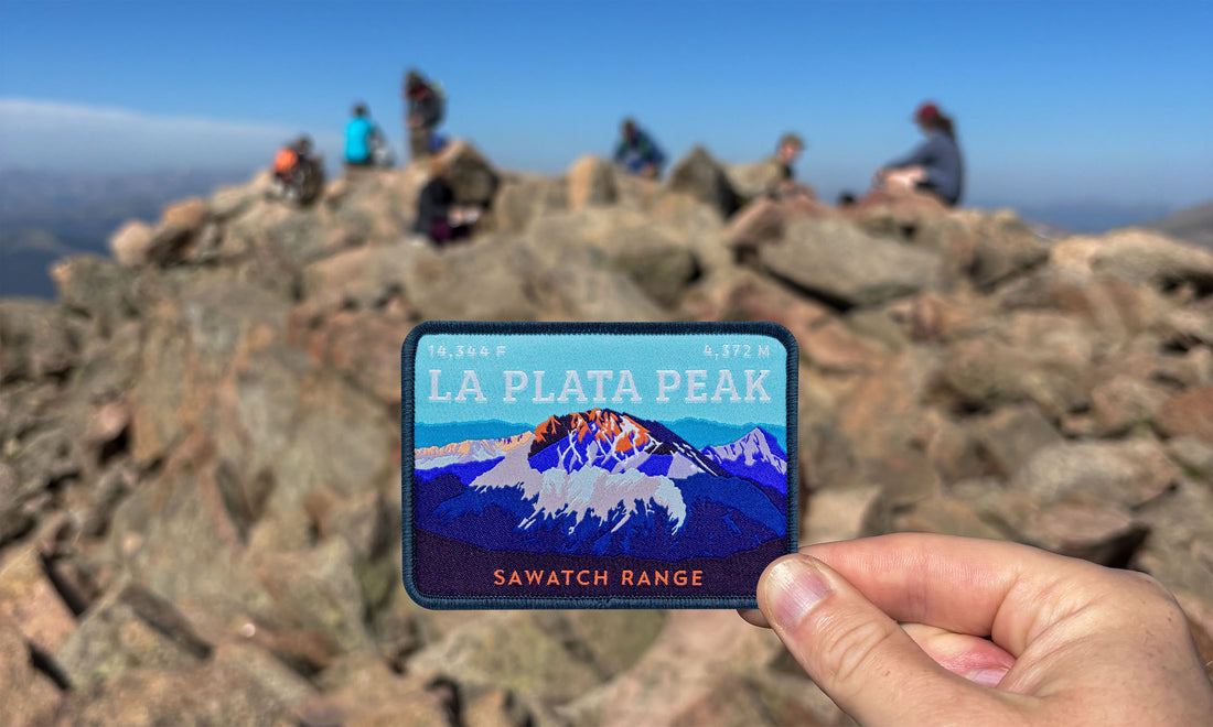 La Plata Peak Colorado 14er Patch