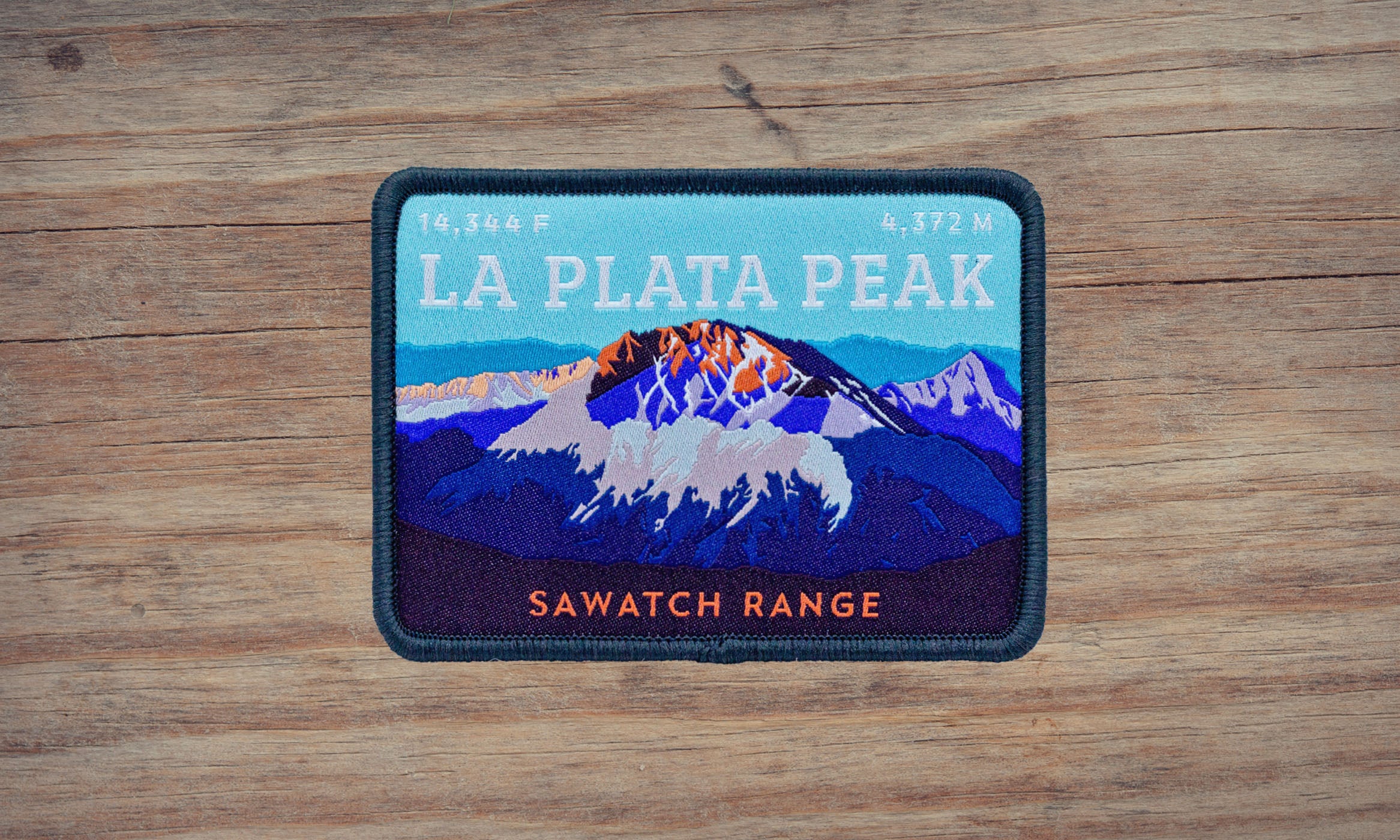 La Plata Peak Colorado 14er Patch