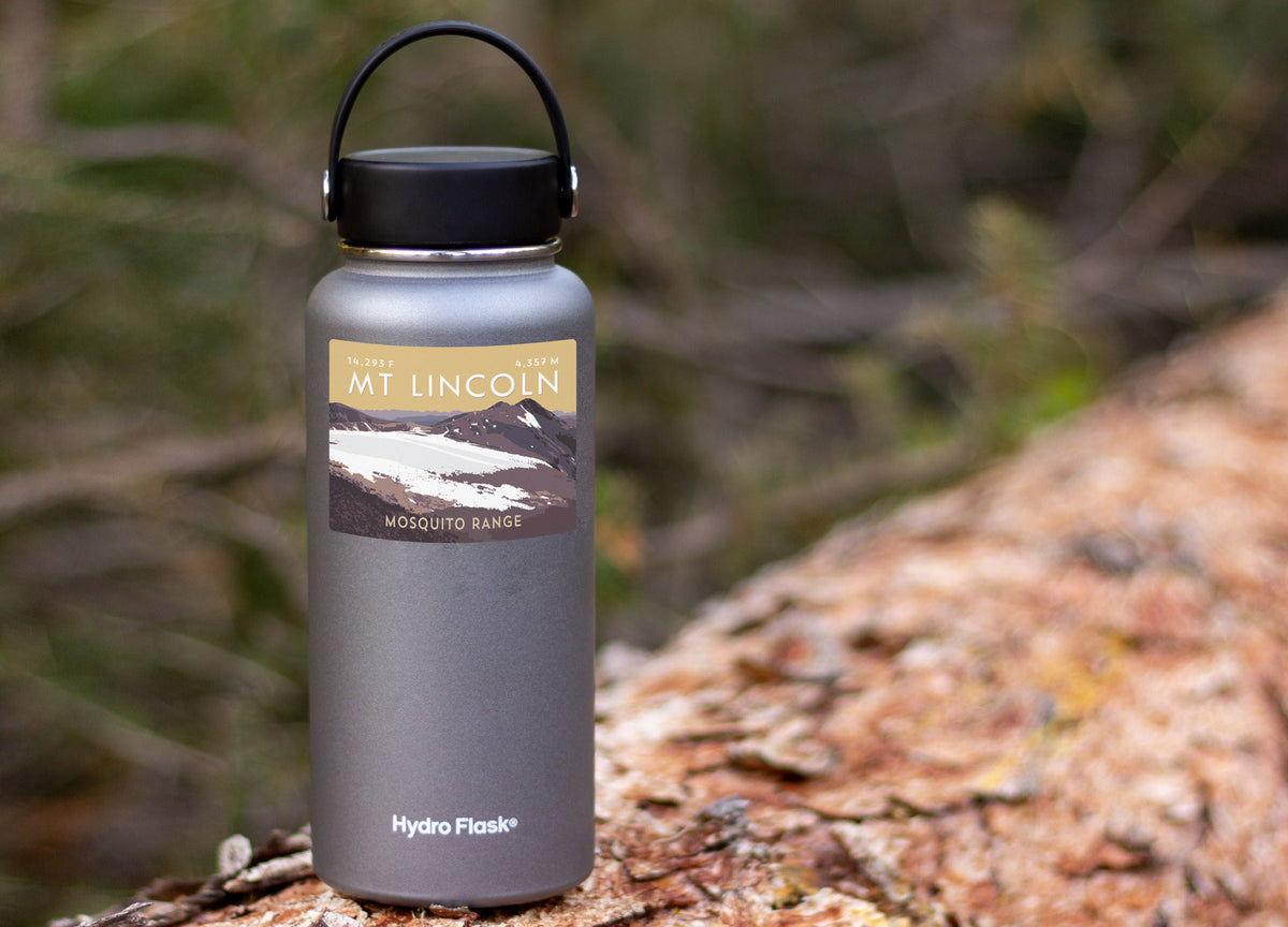 Mount Lincoln Colorado 14er Sticker