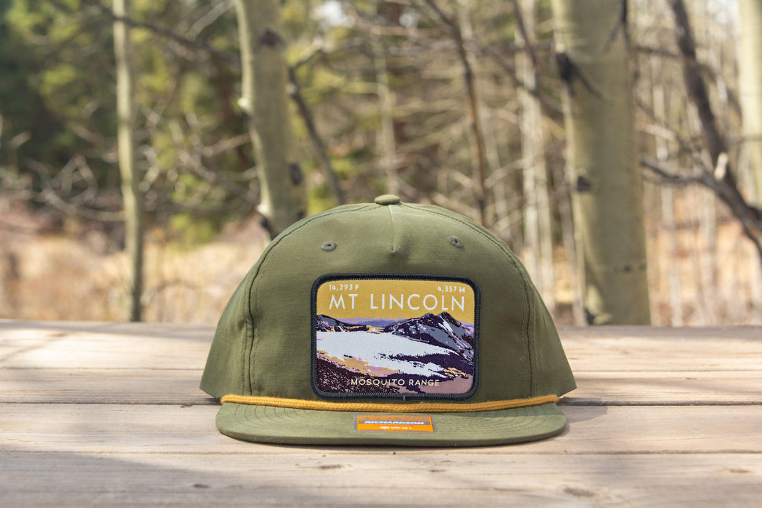 Mount Lincoln Colorado 14er Rope Hat