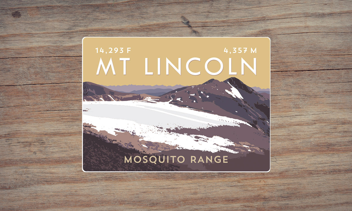 Colorado 14er Sticker Pack (The Complete Collection)