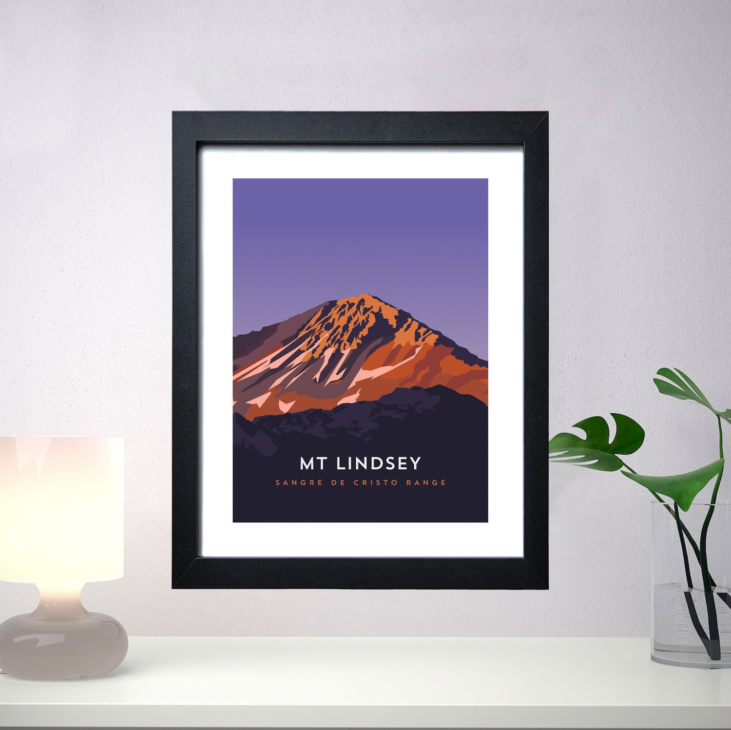 Mount Lindsey Colorado 14er Print