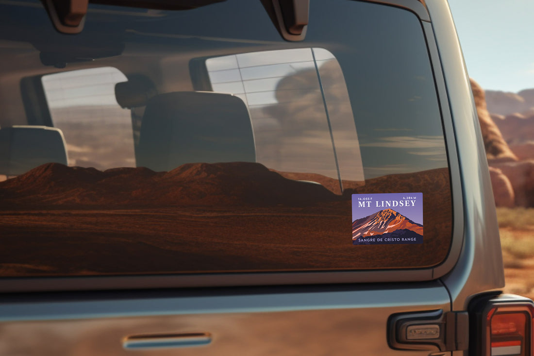 Mount Lindsey Colorado 14er Sticker