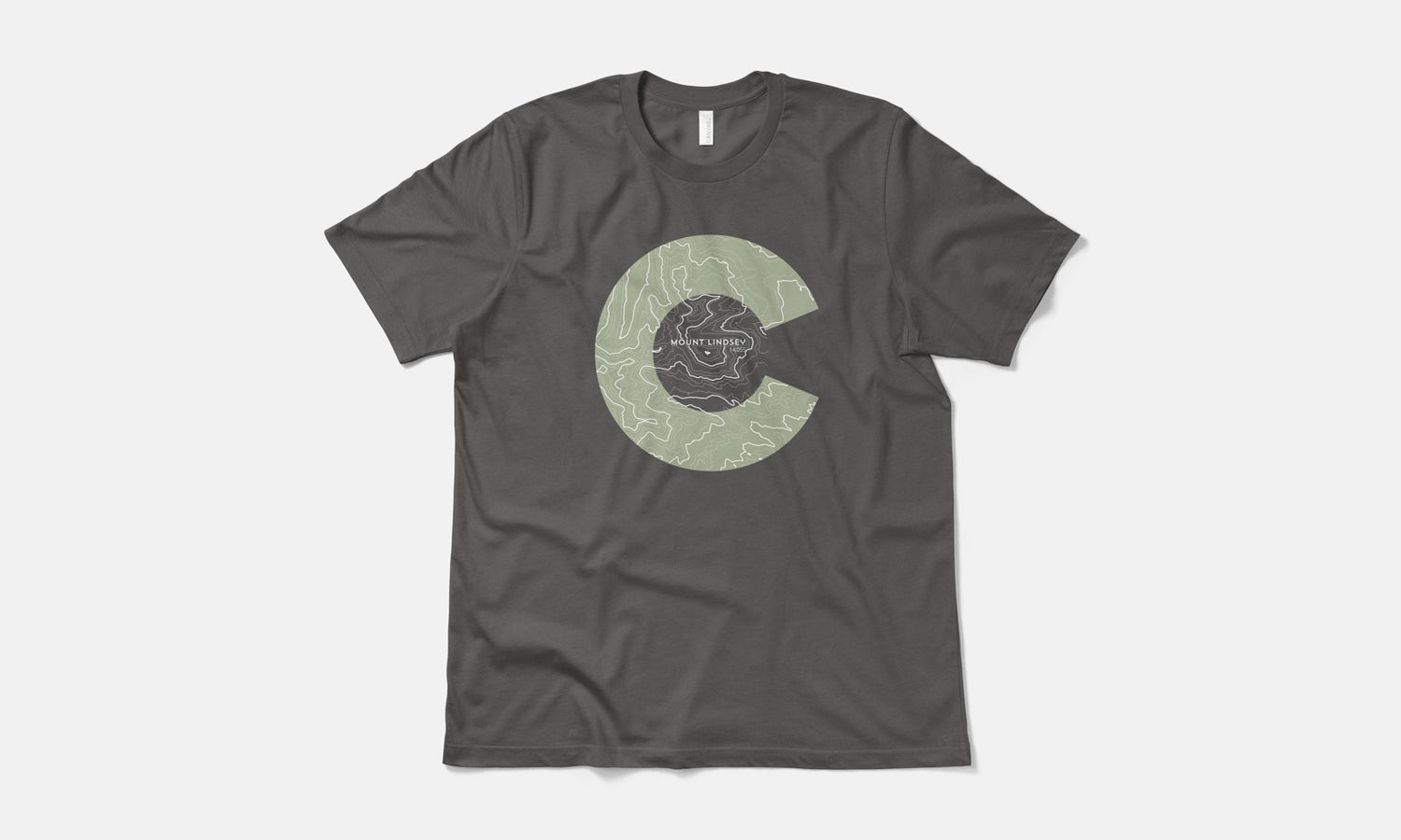 Mount Lindsey Topo 14er Shirt