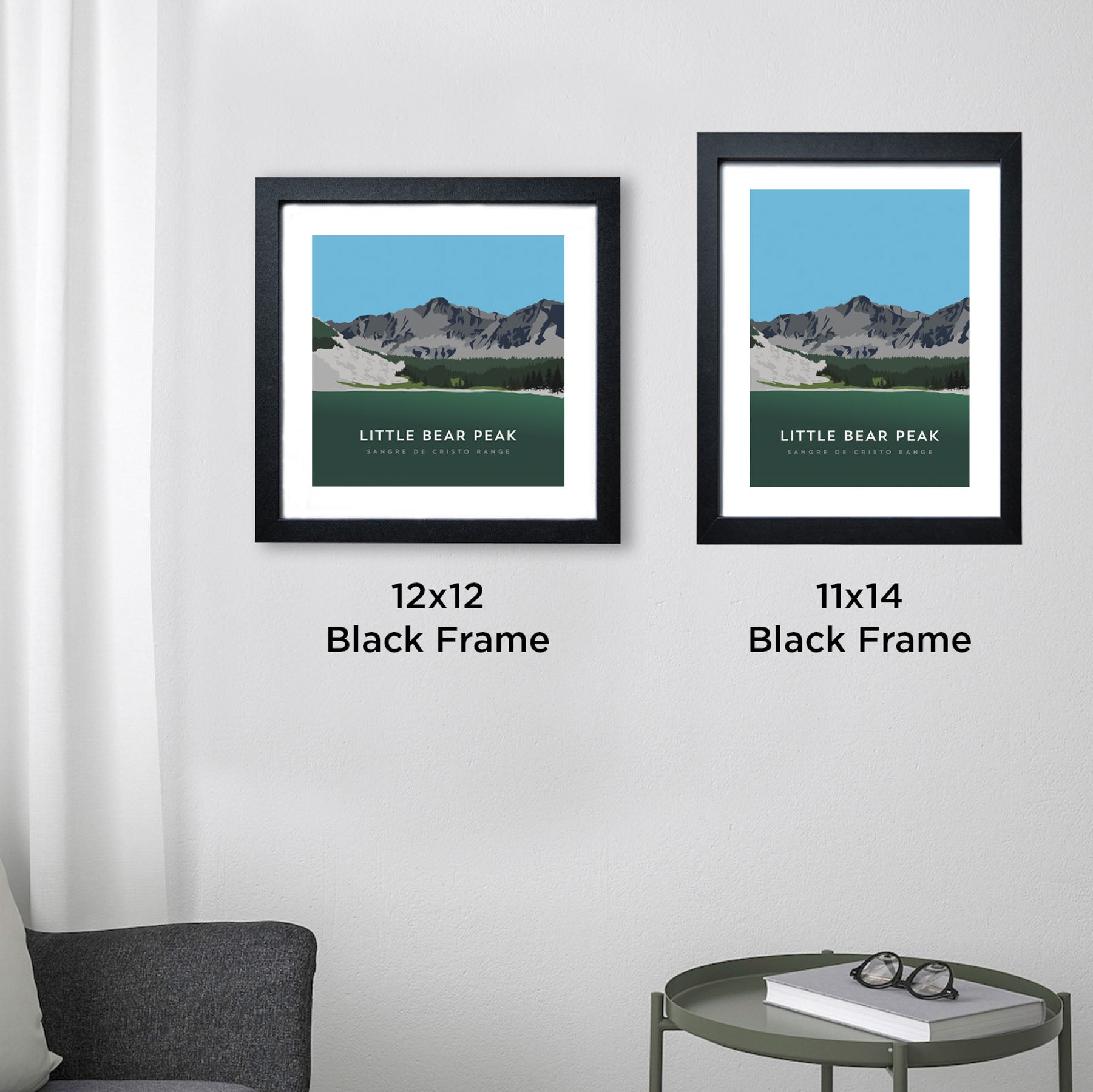 Little Bear Peak Colorado 14er Framed Poster