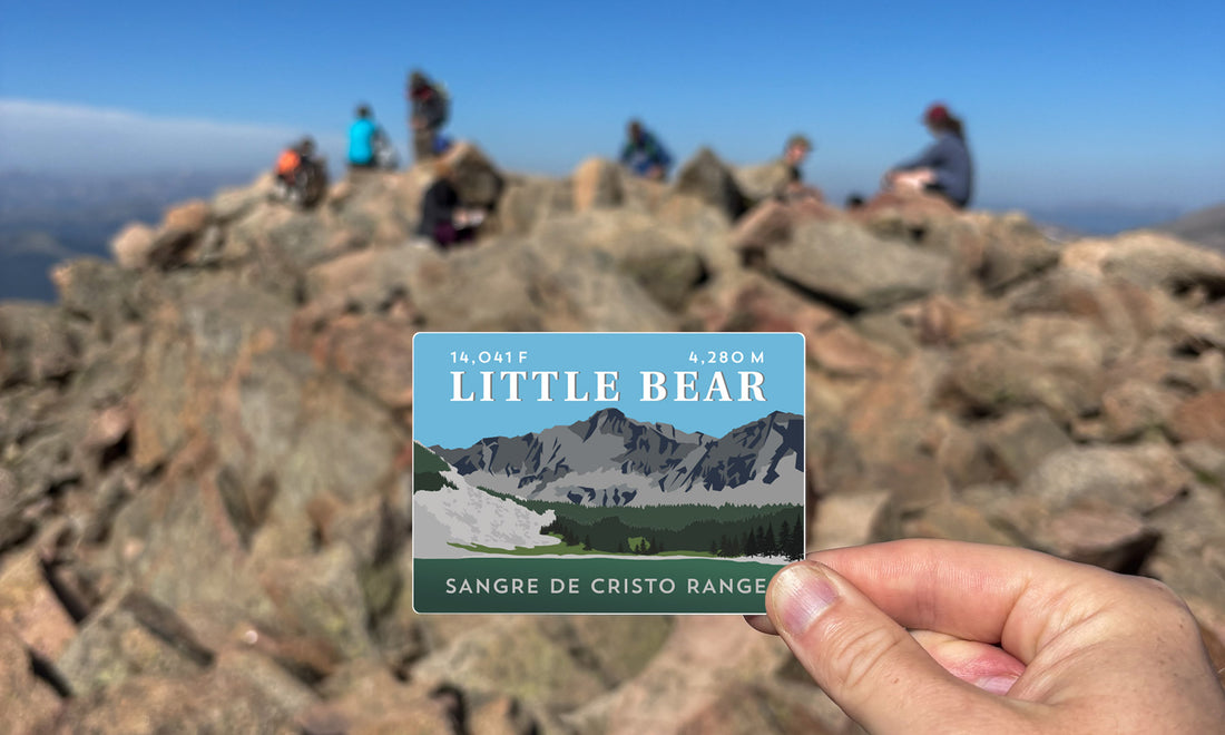 Little Bear Peak Colorado 14er Sticker