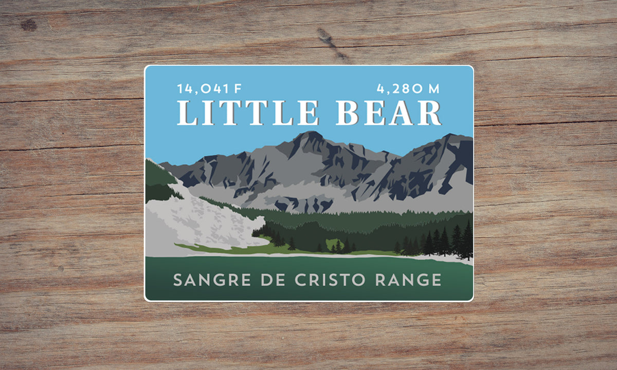 Colorado 14er Sticker Pack (The Complete Collection)