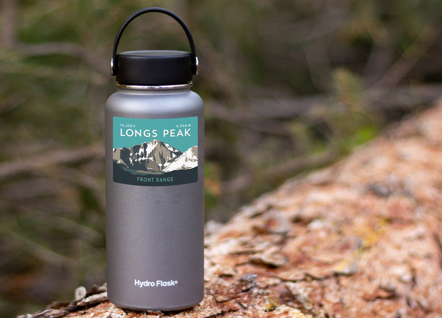 Longs Peak Colorado 14er Sticker
