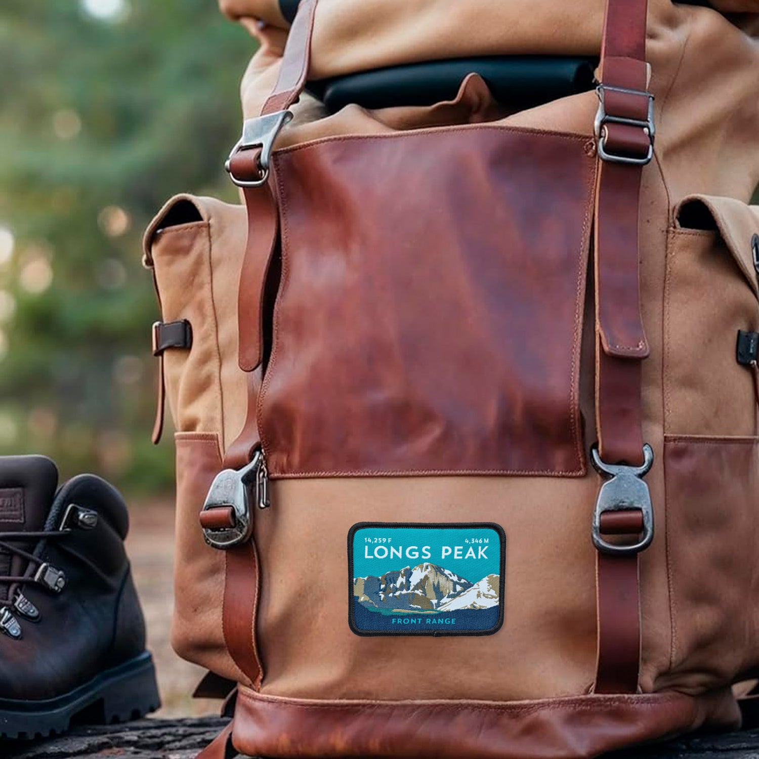 Longs Peak Colorado 14er Patch