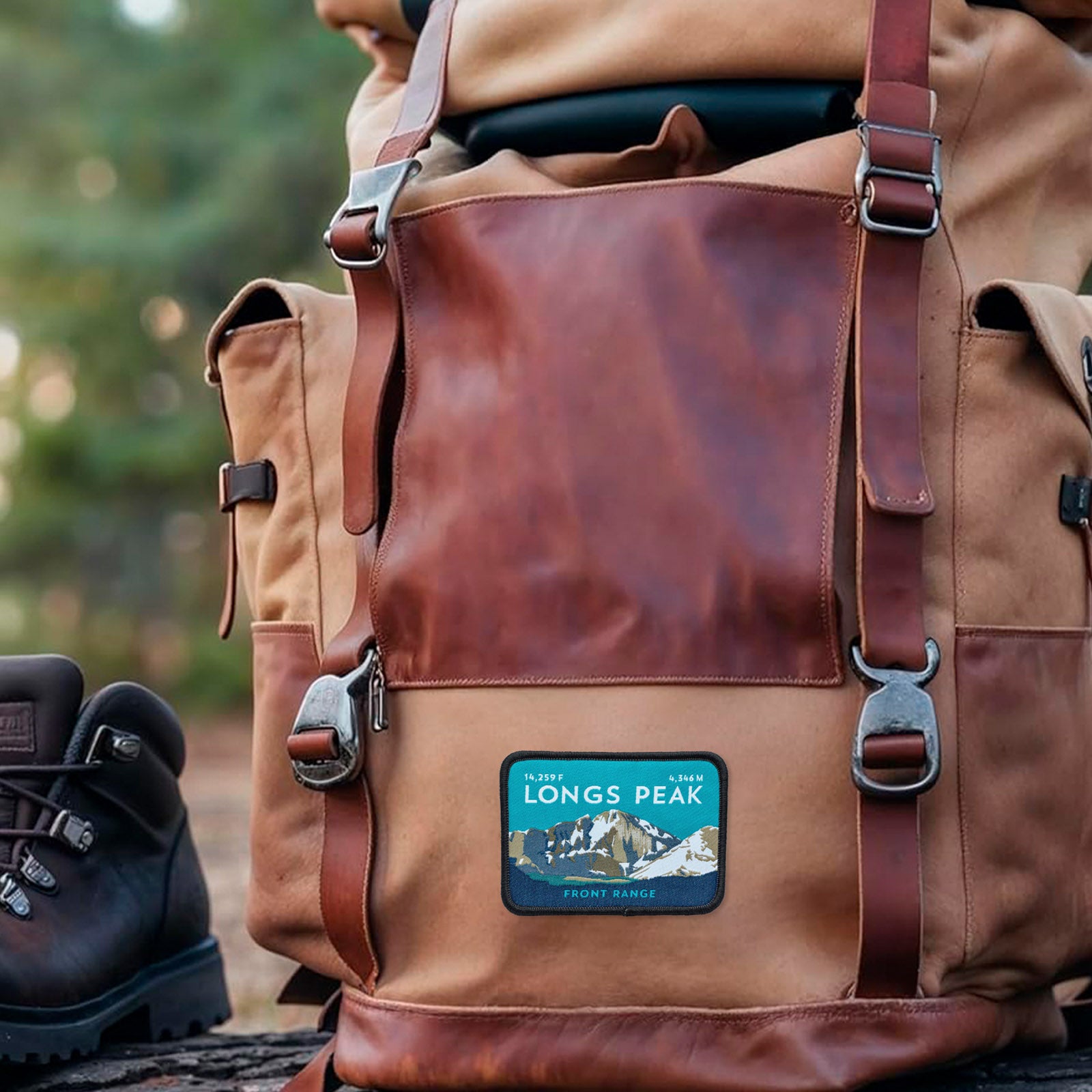 Longs Peak Colorado 14er Patch