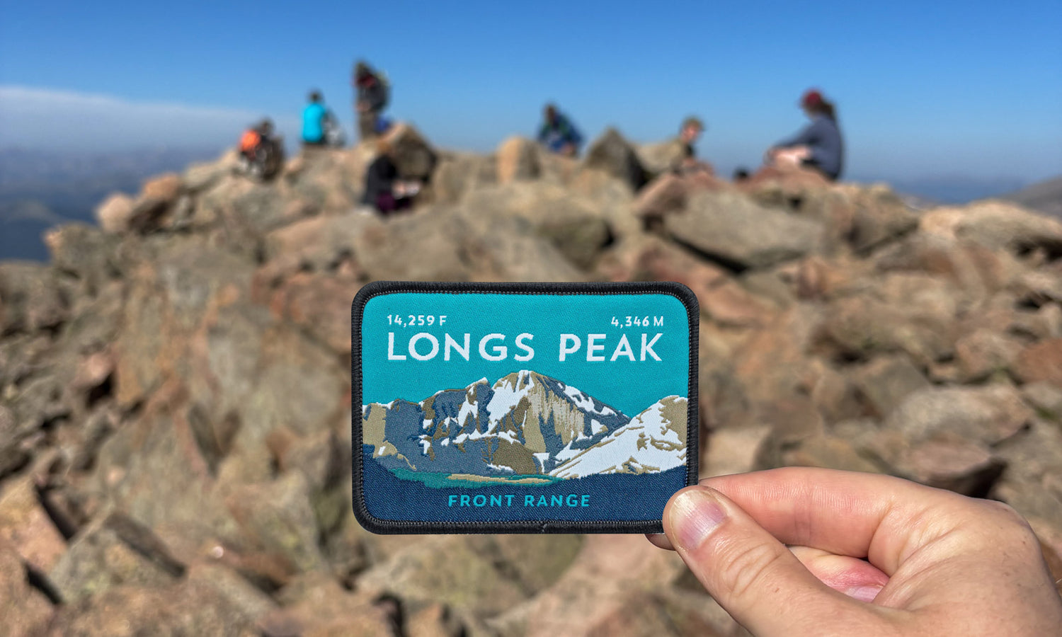 Longs Peak Colorado 14er Patch