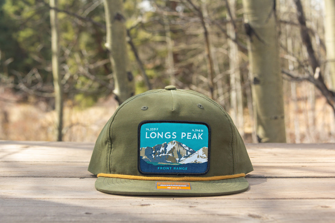 Longs Peak Colorado 14er Rope Hat