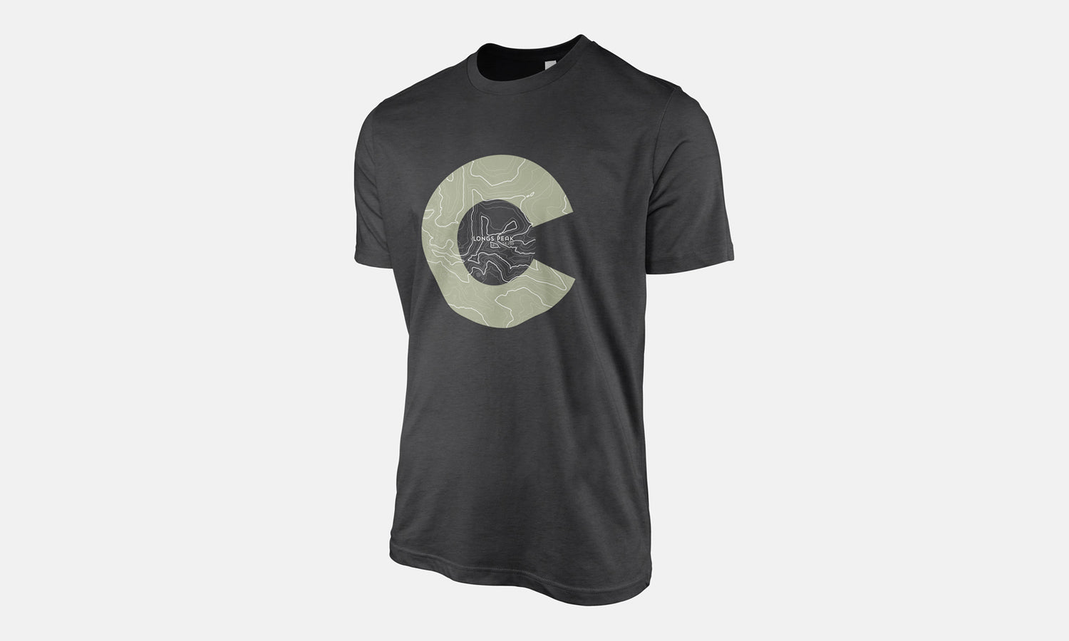 Longs Peak Topo 14er Shirt