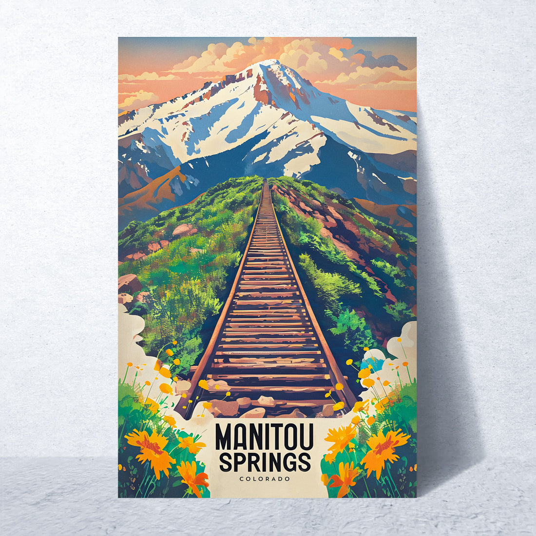 Manitou Incline Poster