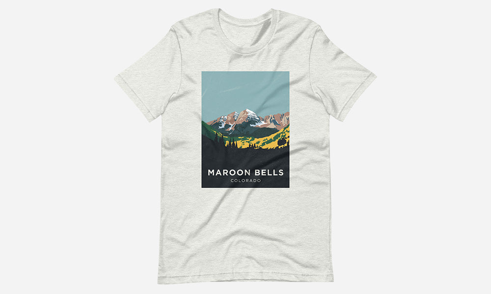 Maroon Bells Colorado 14er T-Shirt