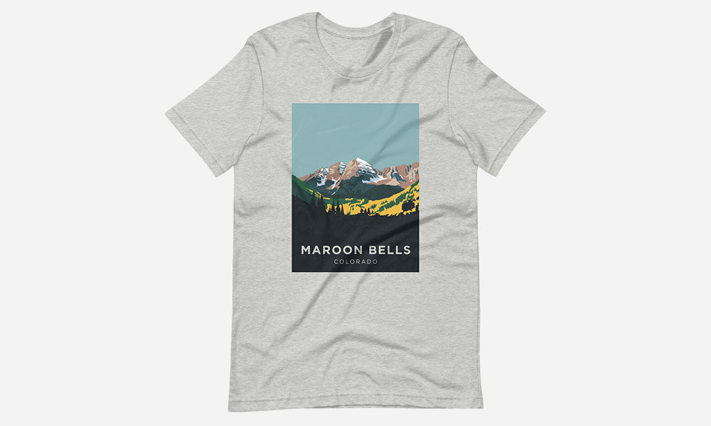 Maroon Bells Colorado 14er T-Shirt