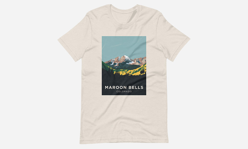 Maroon Bells Colorado 14er T-Shirt