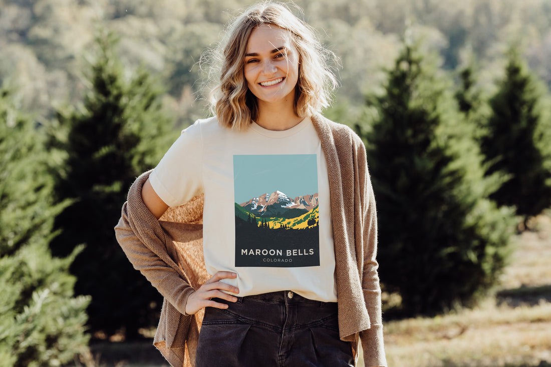Maroon Bells Colorado 14er T-Shirt