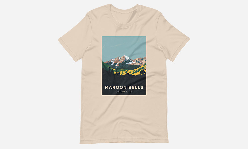 Maroon Bells Colorado 14er T-Shirt