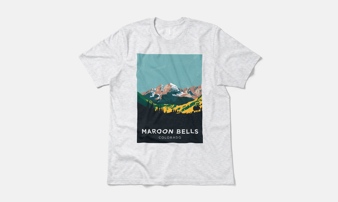Maroon Bells Colorado 14er T-Shirt