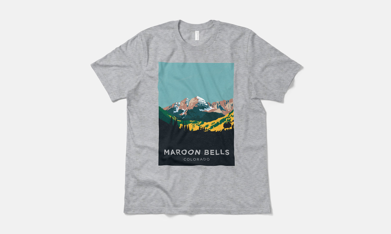 Maroon Bells Colorado 14er T-Shirt