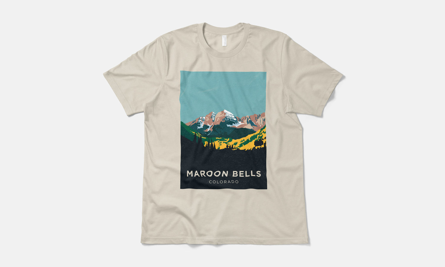 Maroon Bells Colorado 14er T-Shirt