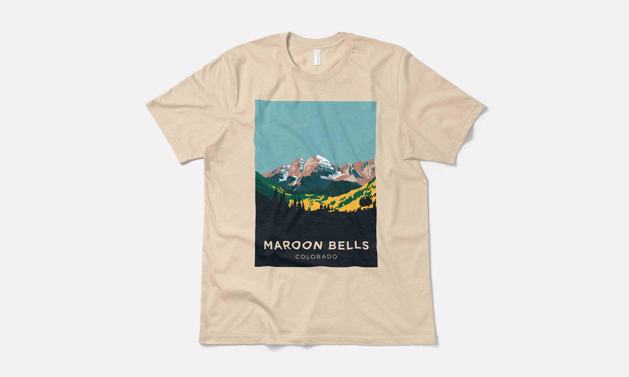 Maroon Bells Colorado 14er T-Shirt