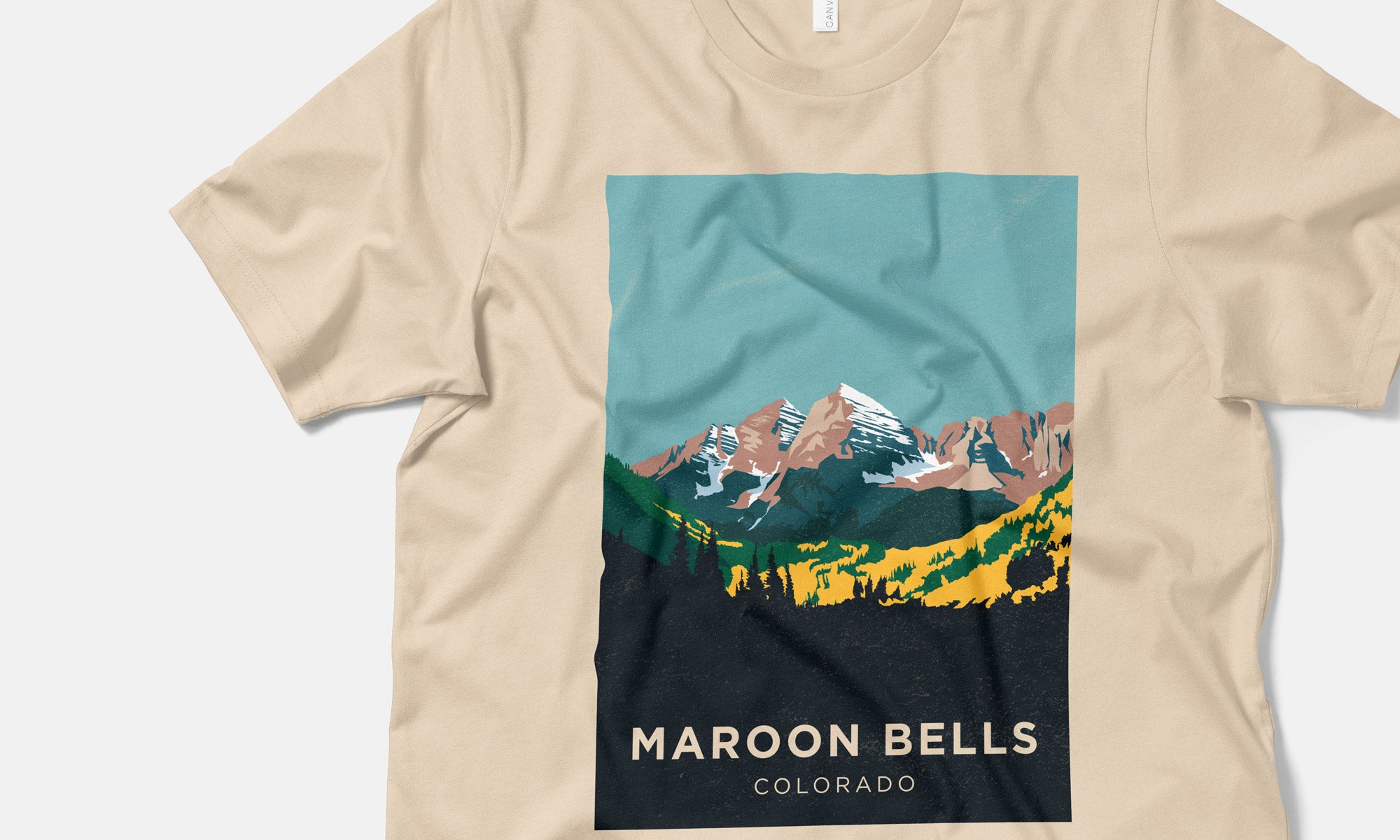 Maroon Bells Colorado 14er T-Shirt