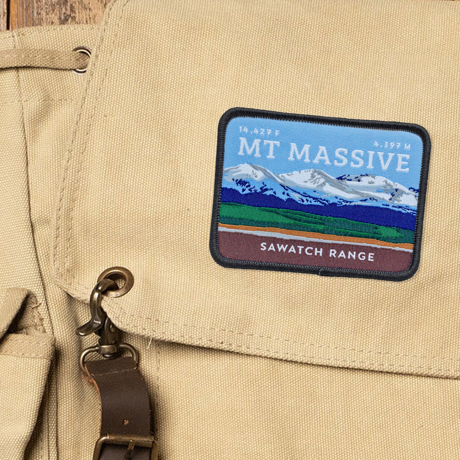 Mount Massive Colorado 14er Patch