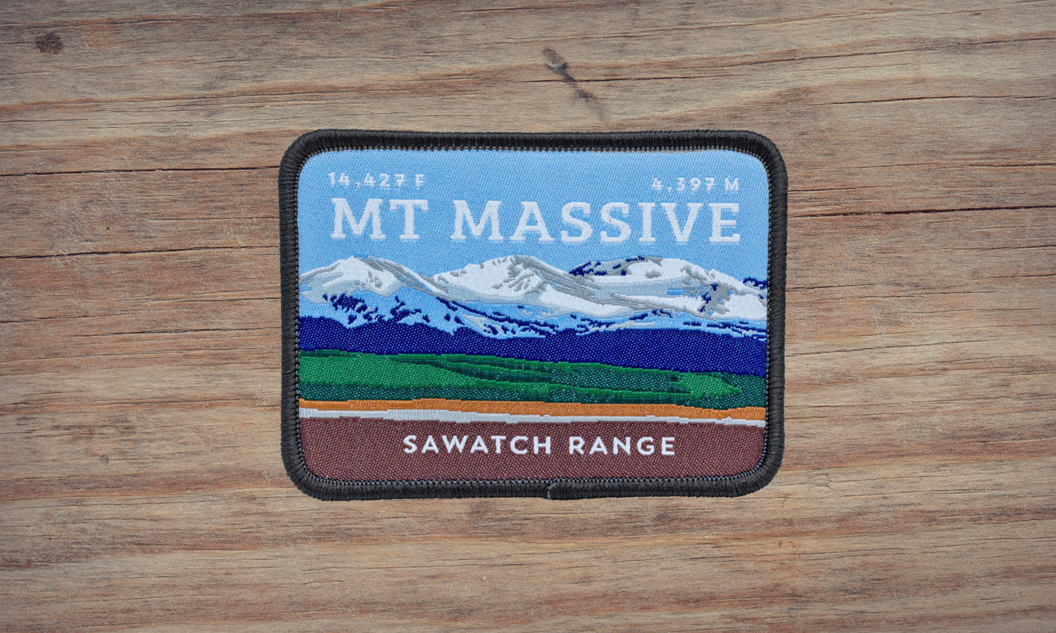 Mount Massive Colorado 14er Patch