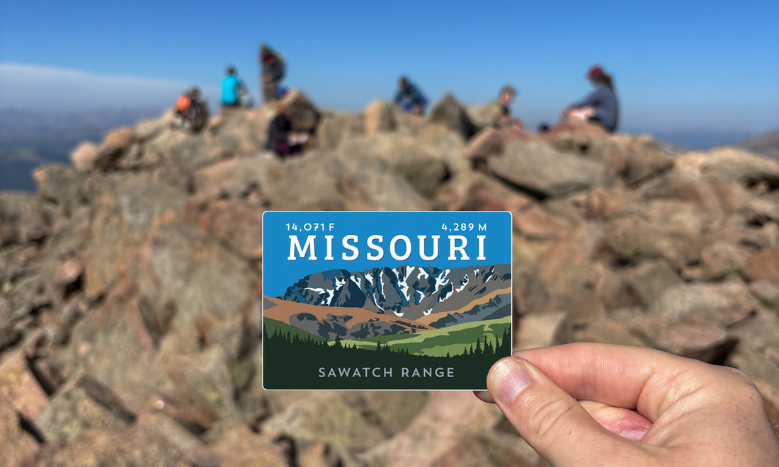 Missouri Mountain Colorado 14er Sticker