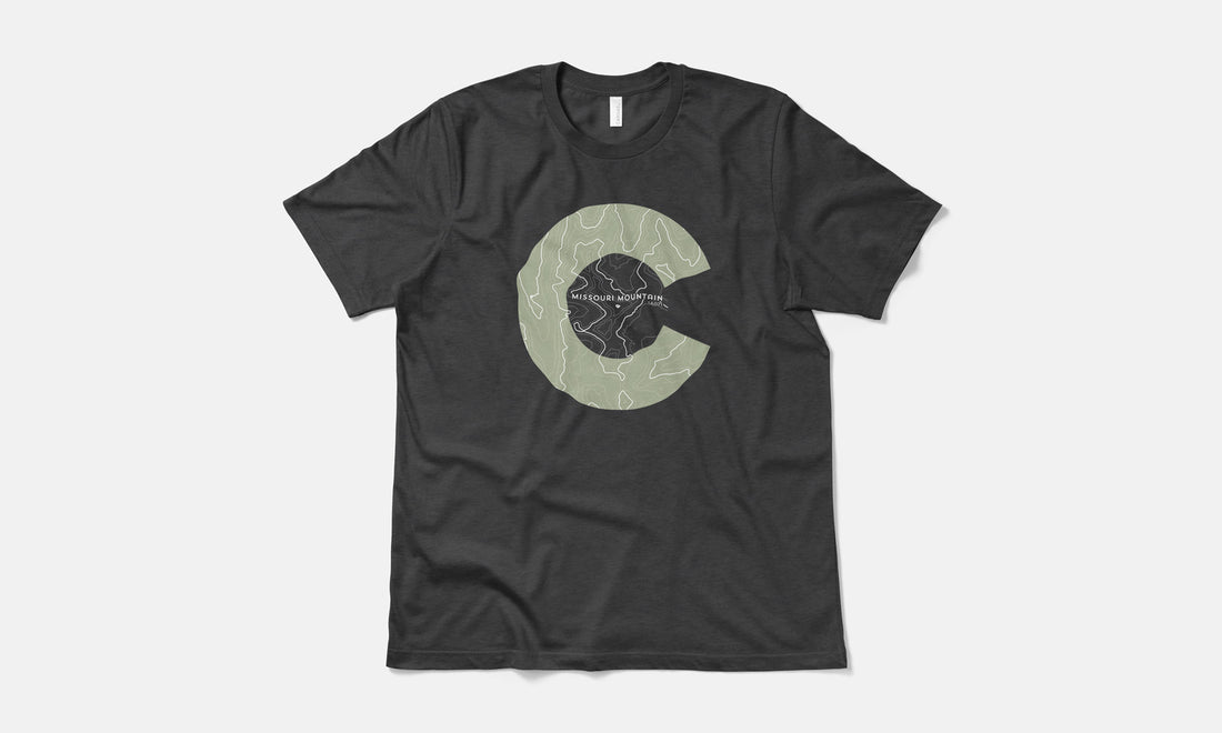 Missouri Mountain Topo 14er Shirt