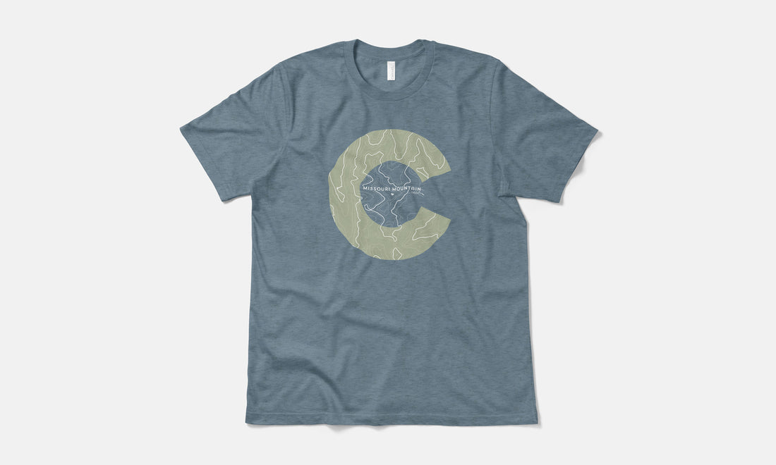 Missouri Mountain Topo 14er Shirt