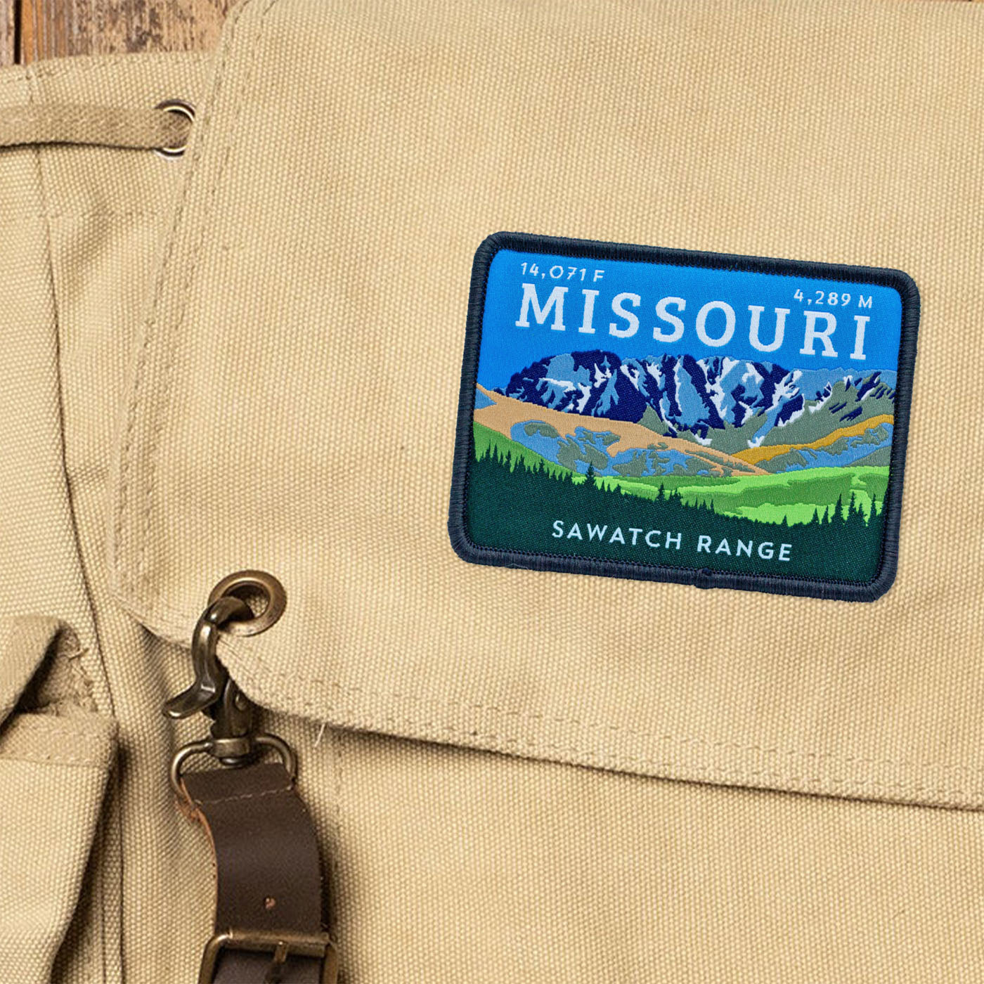 Missouri Mountain Colorado 14er Patch