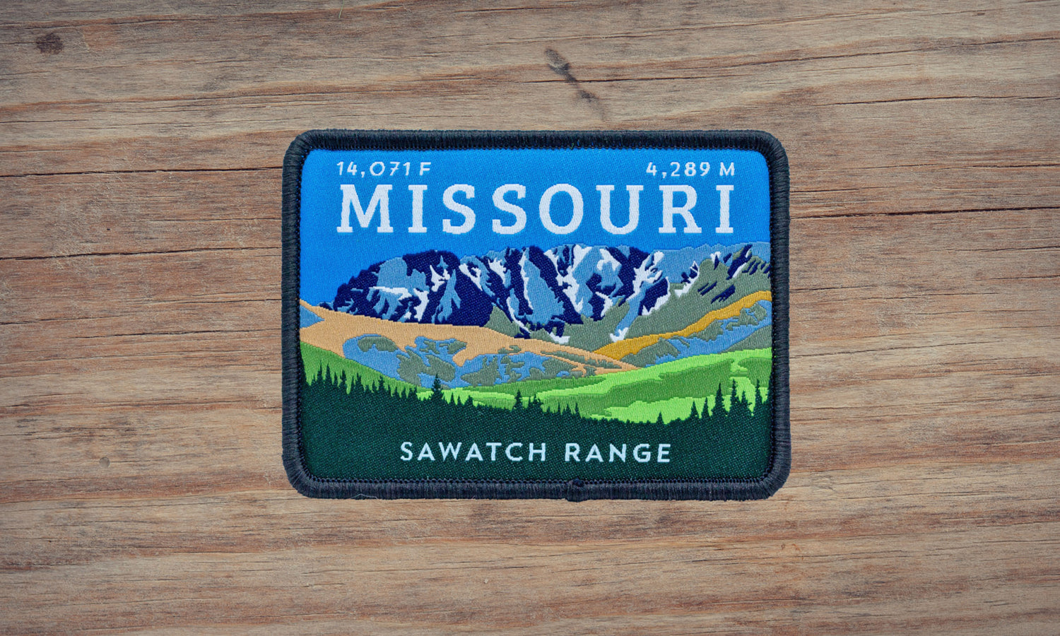 Missouri Mountain Colorado 14er Patch