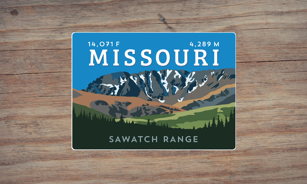 Colorado 14er Sticker Pack (The Complete Collection)