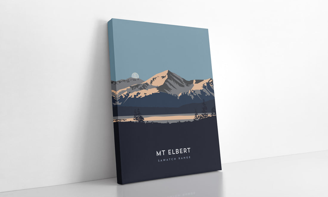 Mount Elbert Colorado 14er Canvas Print