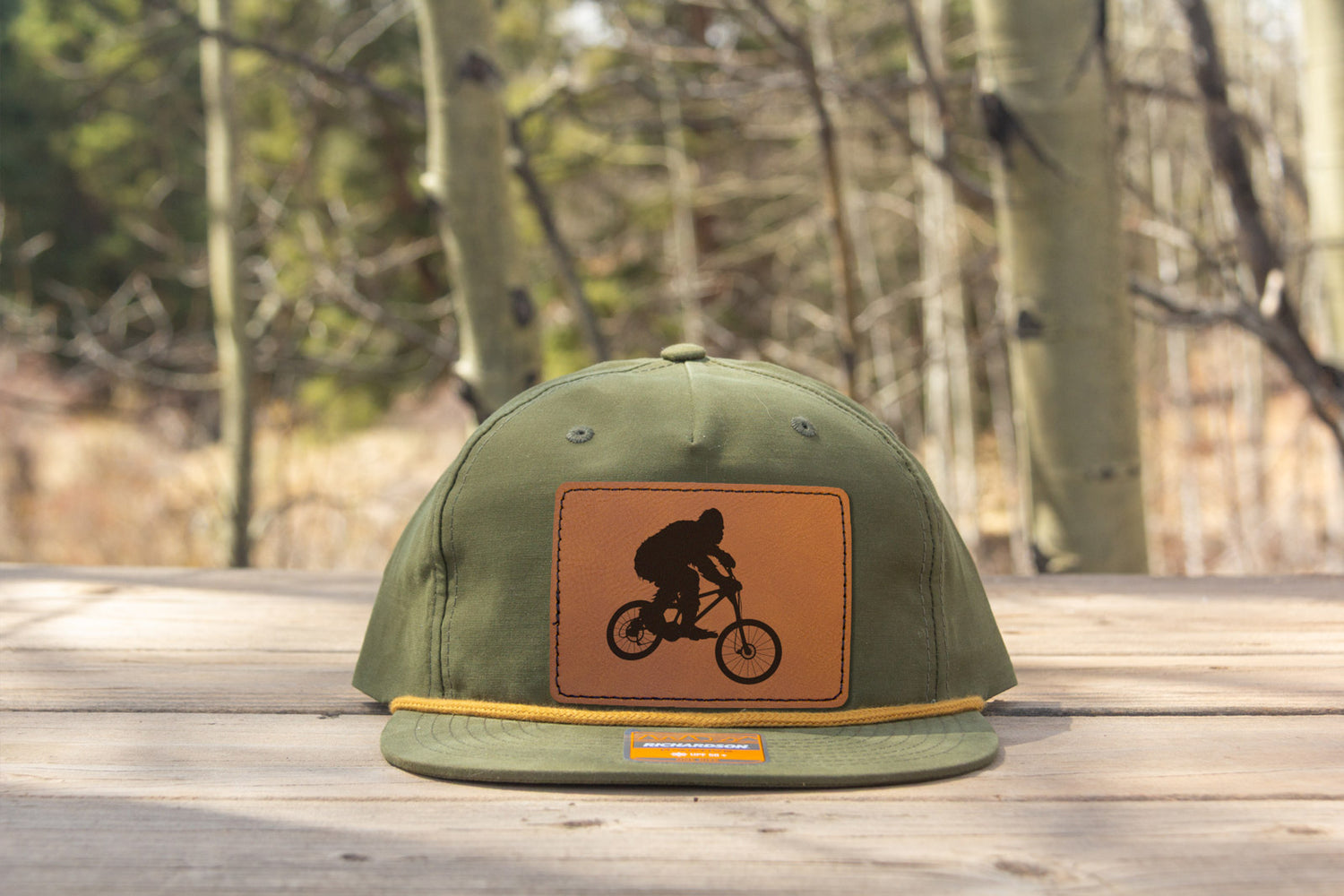 Sasquatch Mountain Biking Rope Hat