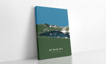 Mount Blue Sky Colorado 14er Canvas Print
