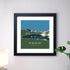 Mount Blue Sky Print with Black Frame