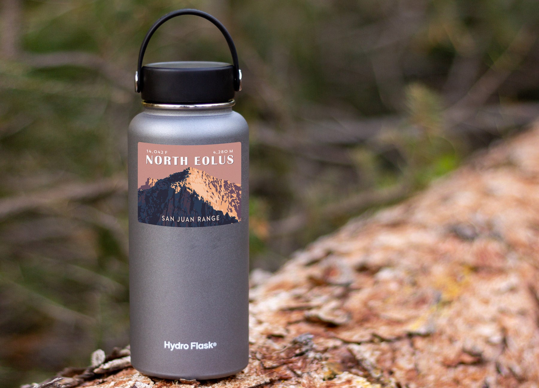 North Eolus Colorado 14er Sticker
