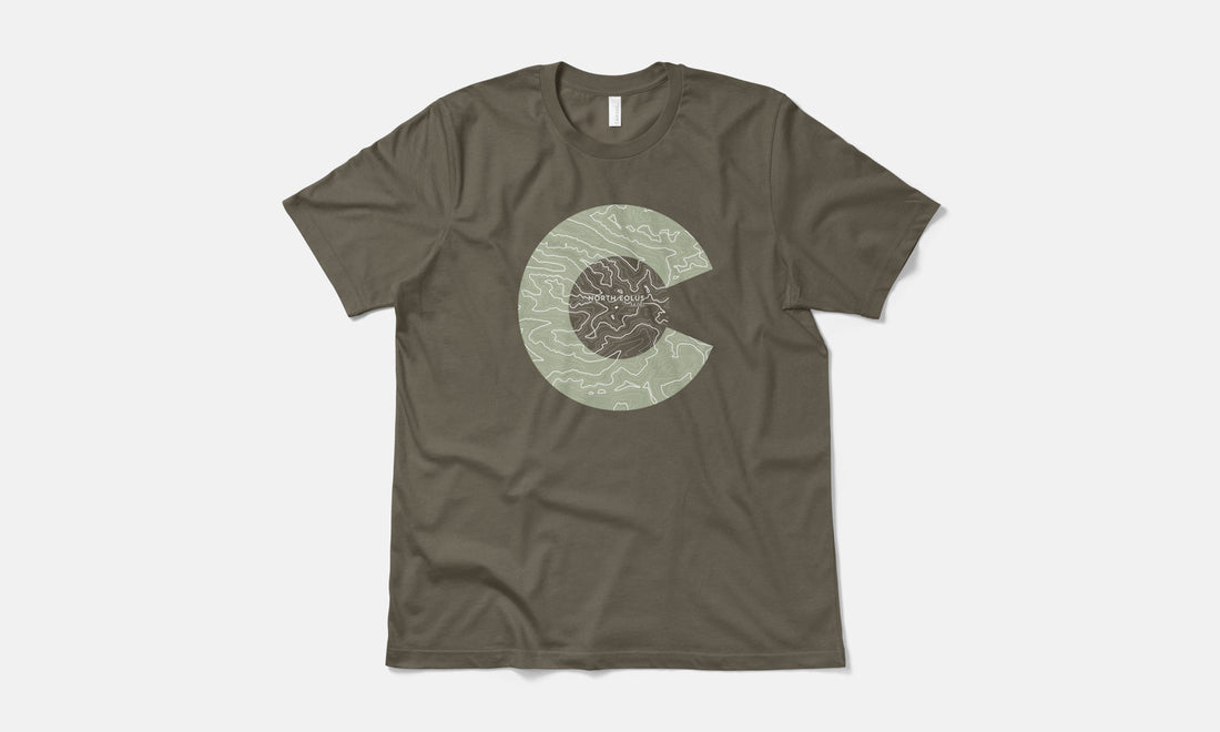 North Eolus Topo 14er Shirt