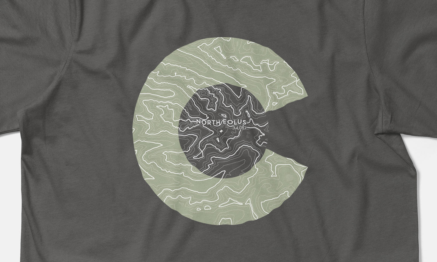 North Eolus Topo 14er Shirt