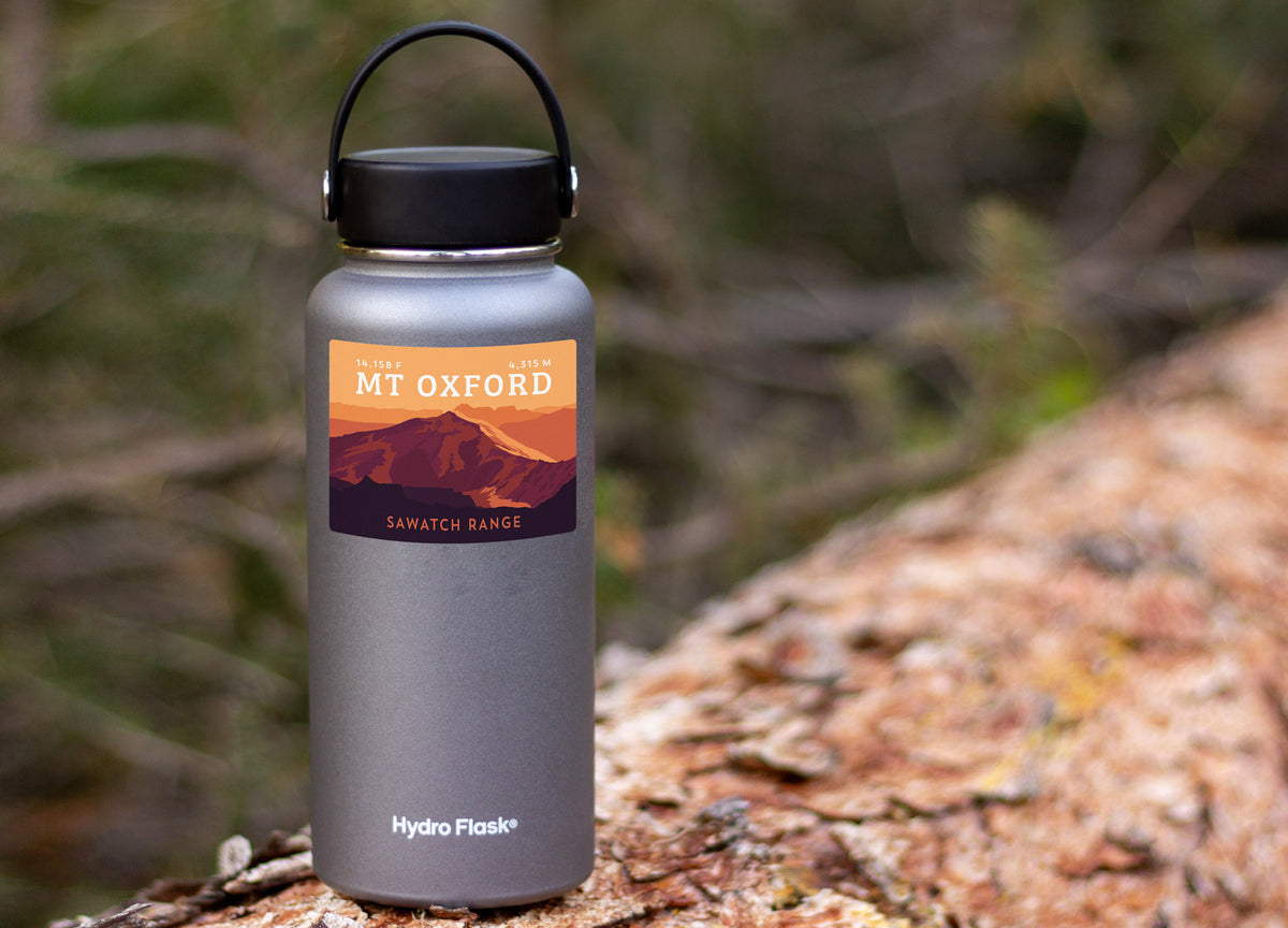 Mount Oxford Colorado 14er Sticker