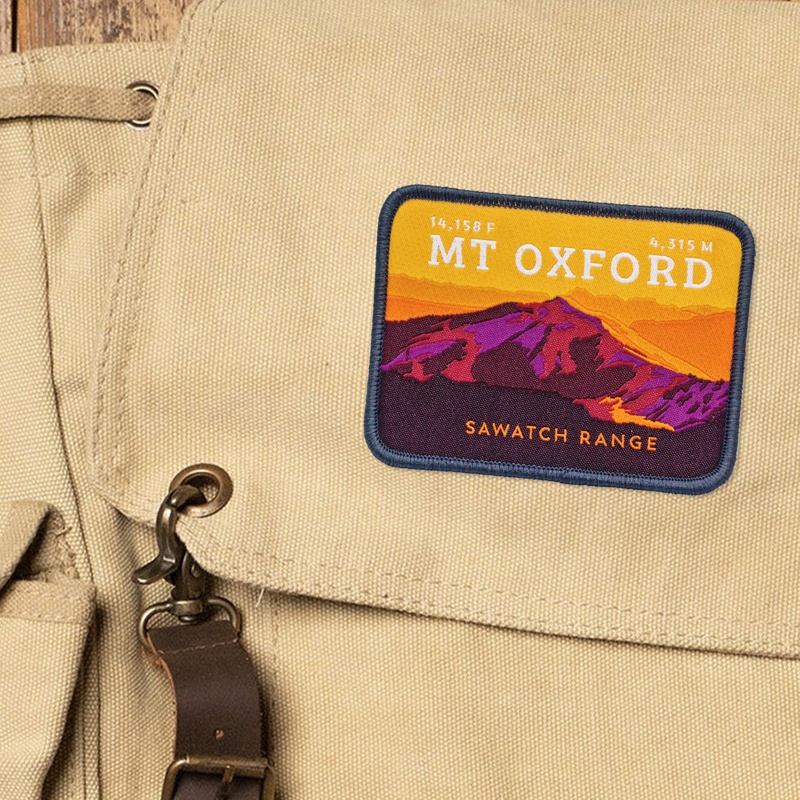 Mount Oxford Colorado 14er Patch