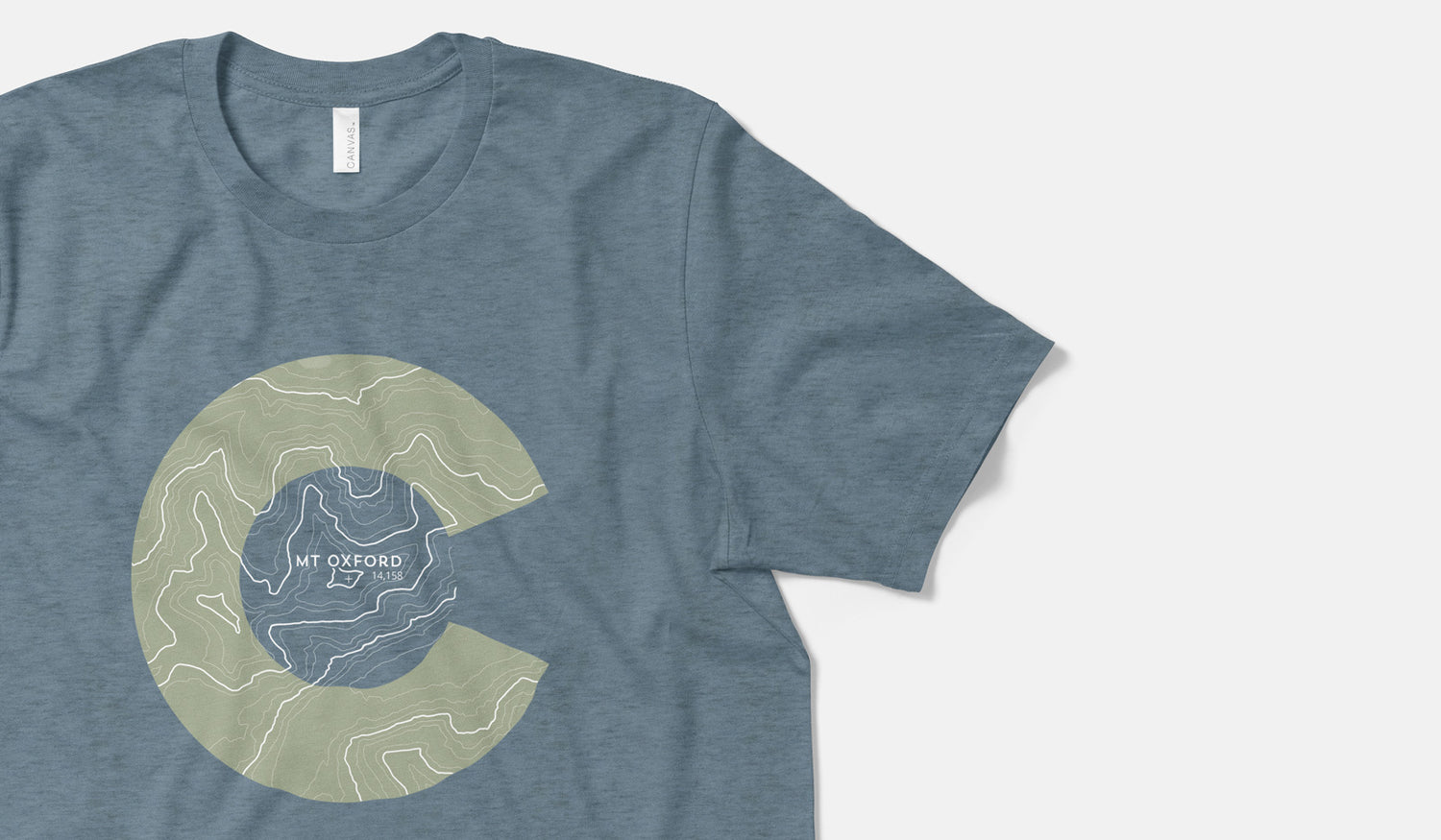 Mount Oxford Topo 14er Shirt