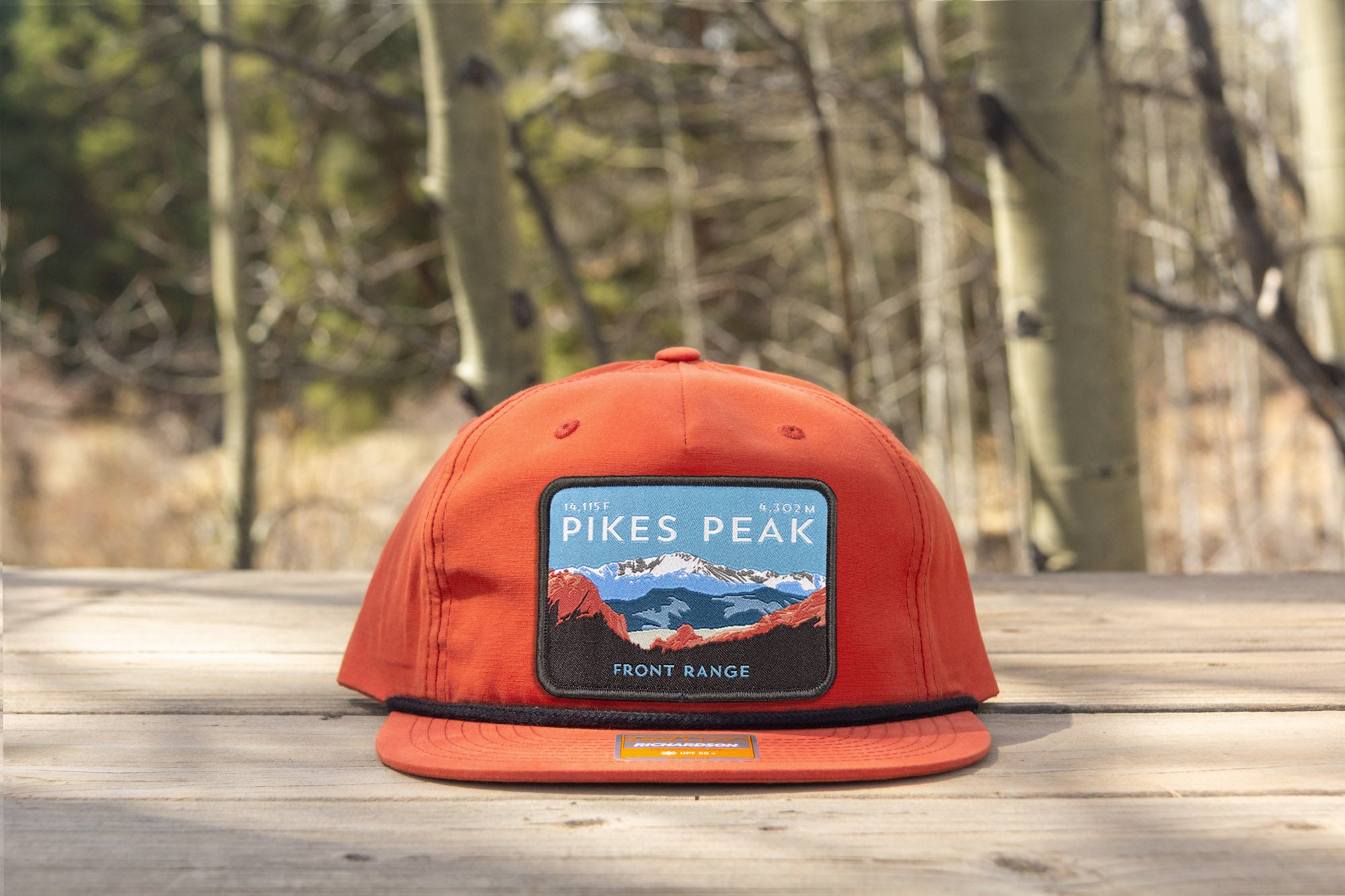 Pikes Peak Colorado 14er Rope Hat