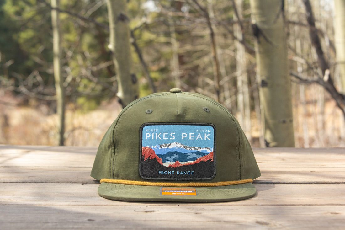 Pikes Peak Colorado 14er Rope Hat