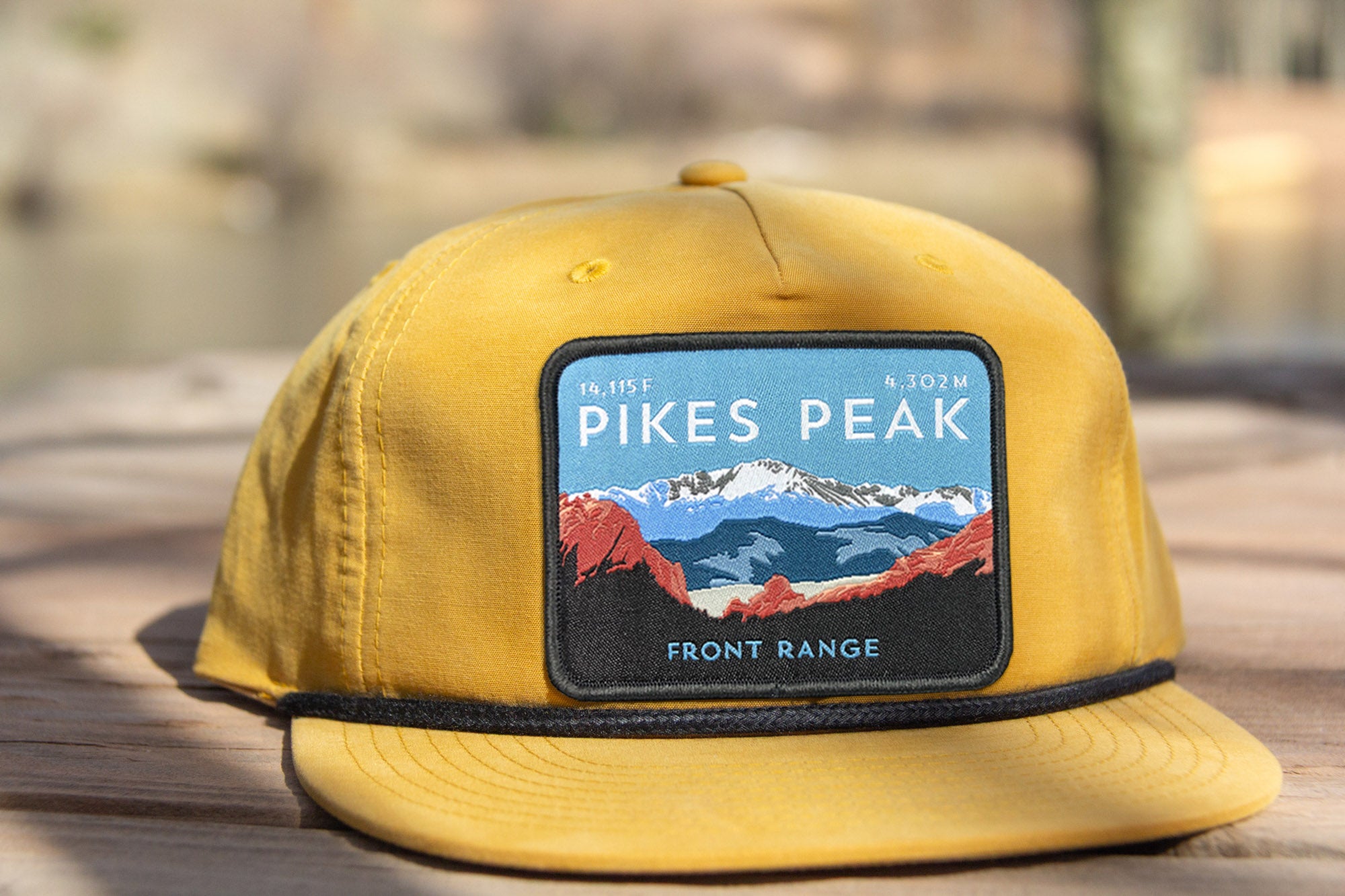 Pikes Peak Colorado 14er Rope Hat