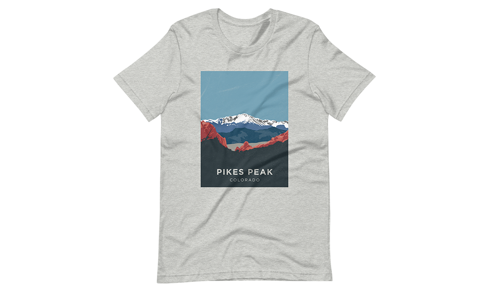 Pikes Peak Colorado 14er T-Shirt